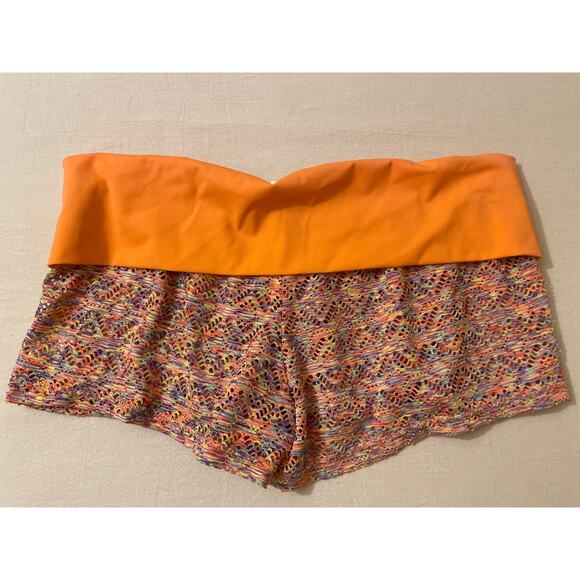 Reef Size Medium Womens Swim Shorts Mesh‎ Fold-over Waist Swim Water Summer - Picture 6 of 7